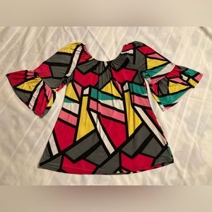 MOA colorful bright shirt